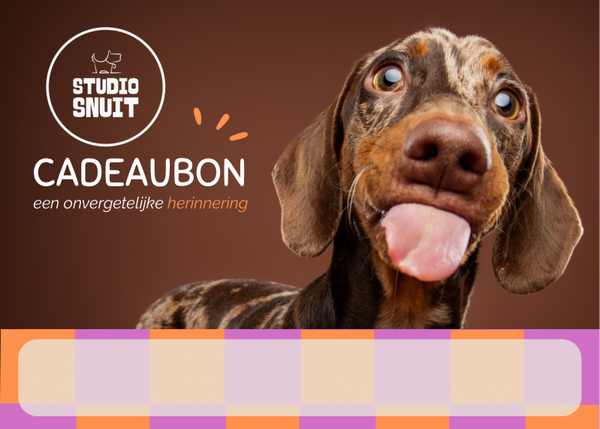 Cadeaubon Studio Snuit - Specifieke shoot