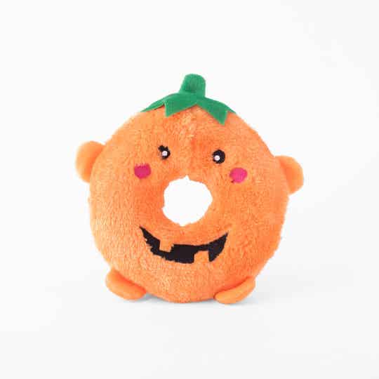 Halloween buddy pumpkin donut