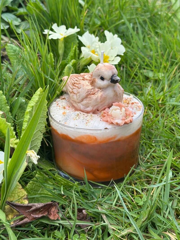 🐦 Bougie Oiseau – Envol de Douceur ✨