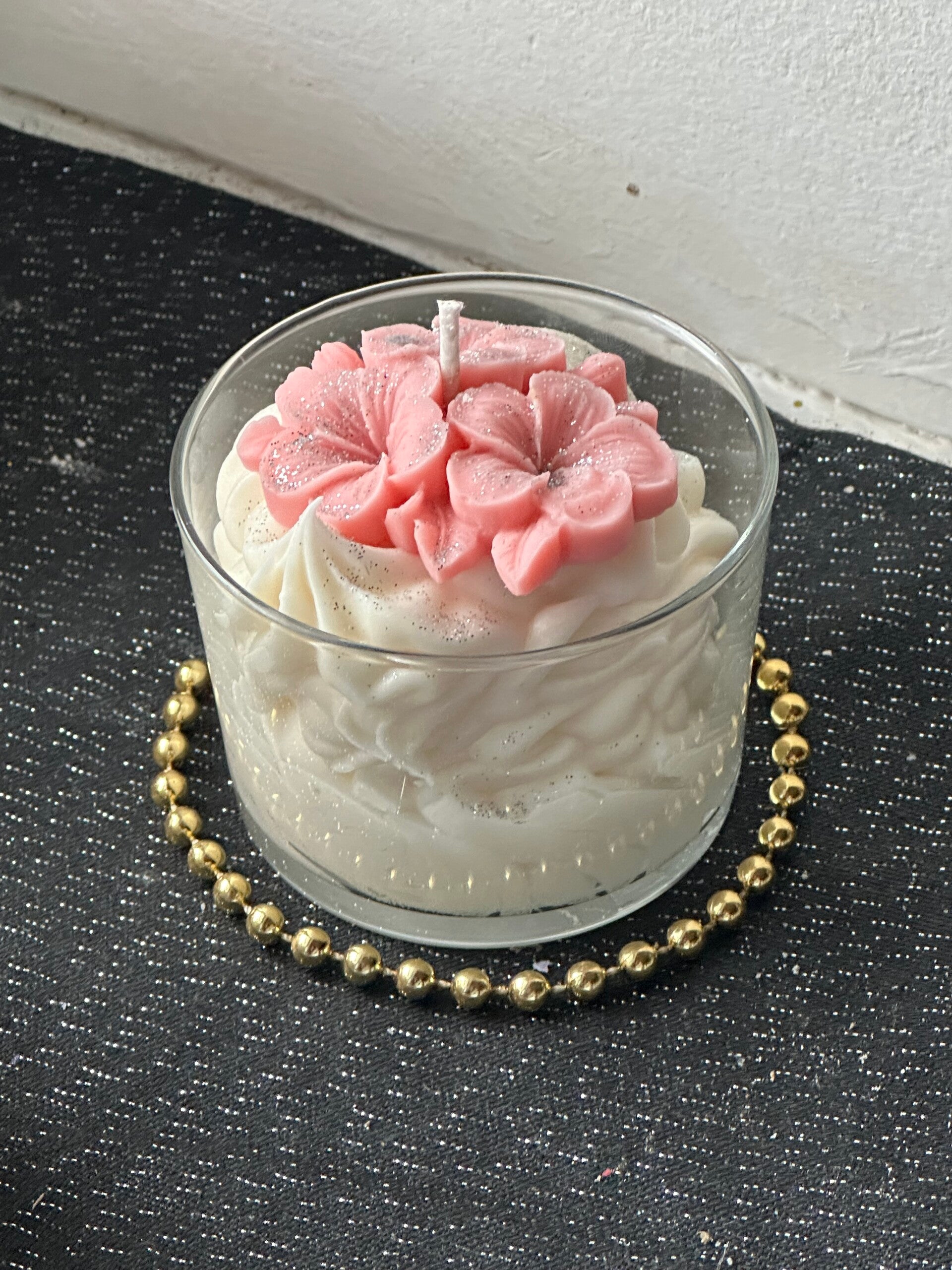 Bougie Douce Pétale 🌸✨