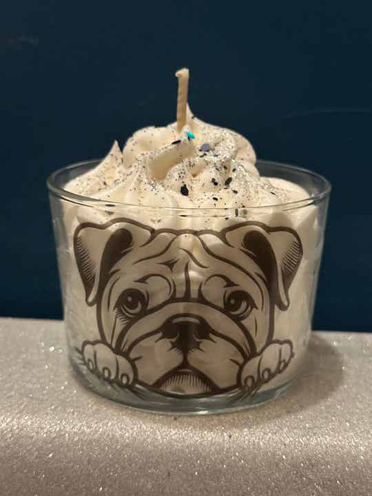 Bougie bouledogue