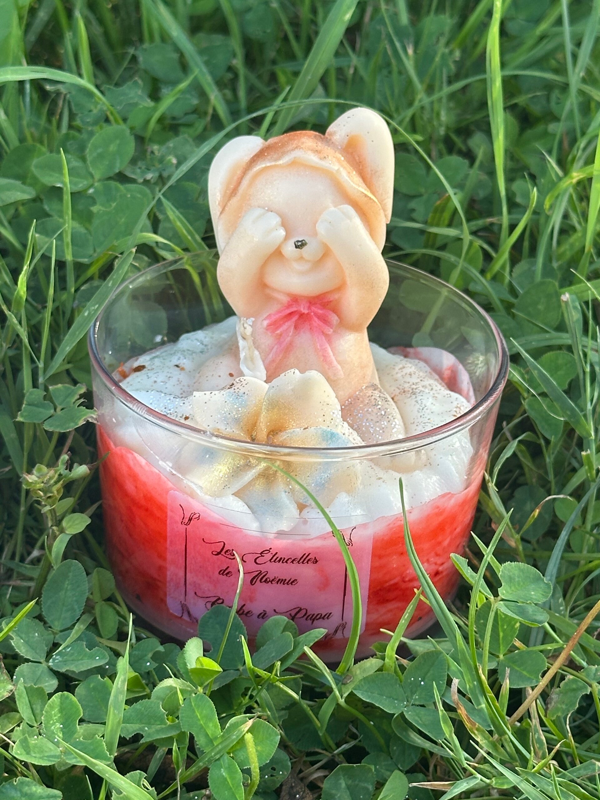 Bougie Cache-Cache Gourmand 🧸✨