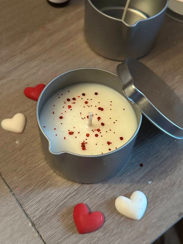 🌺Bougie Massage 🌺  Bien-être à fleur de Peau