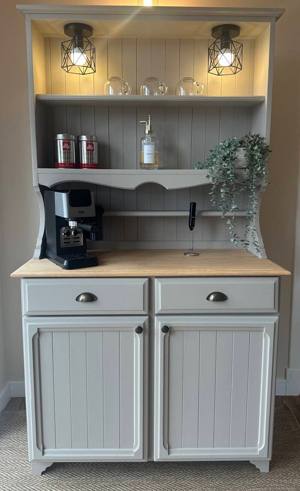 Solid oak Coffee bar☕️