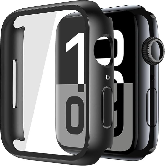 Apple Watch protective case with screen protector