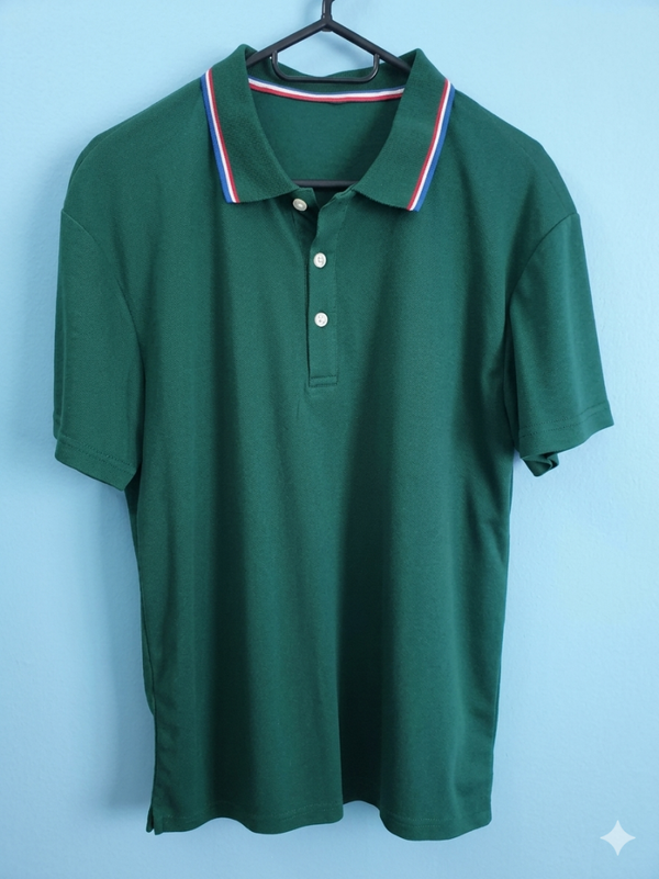 Playera polo verde Md