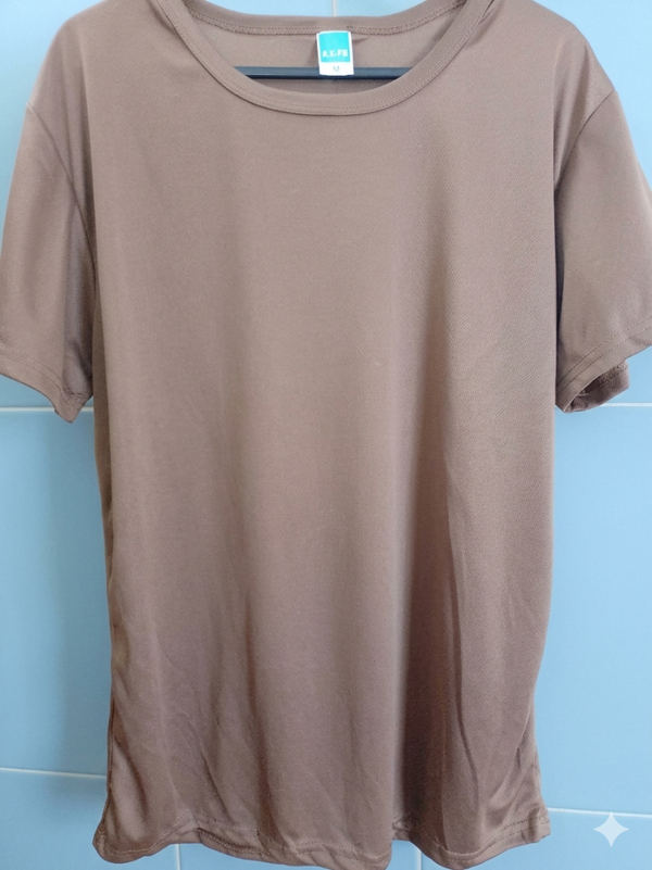 Playera café Mediana