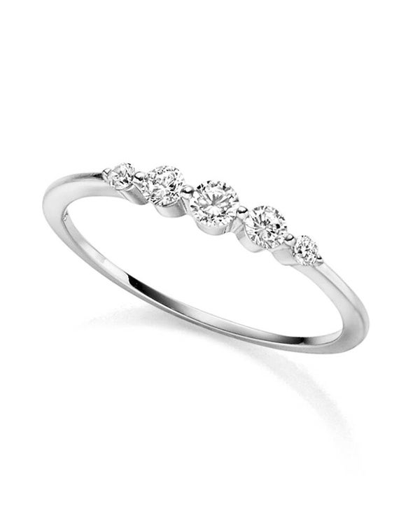 Silberring mit Zirkonia