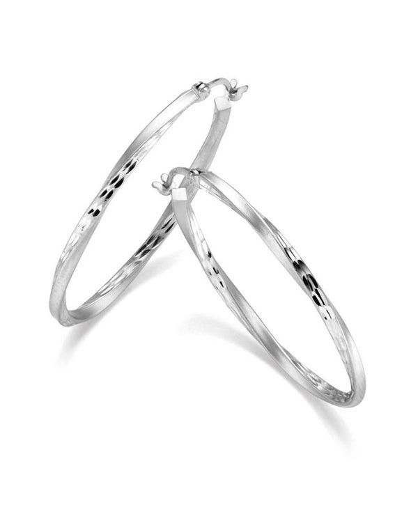 Creolen aus hochwertigem Silber