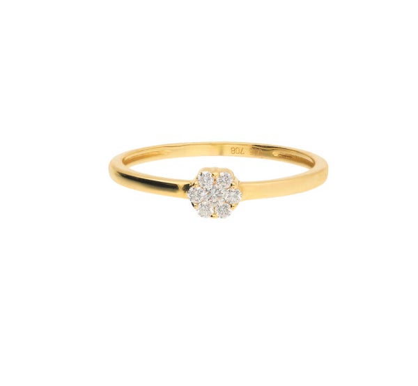 Solitär Ring mit Brillant