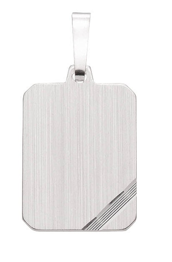 Gravurplatte 925er Silber