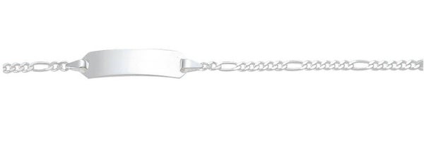 ID-Armband aus 925er Silber