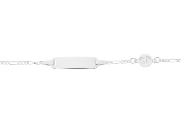 ID-Armband aus 925er Silber