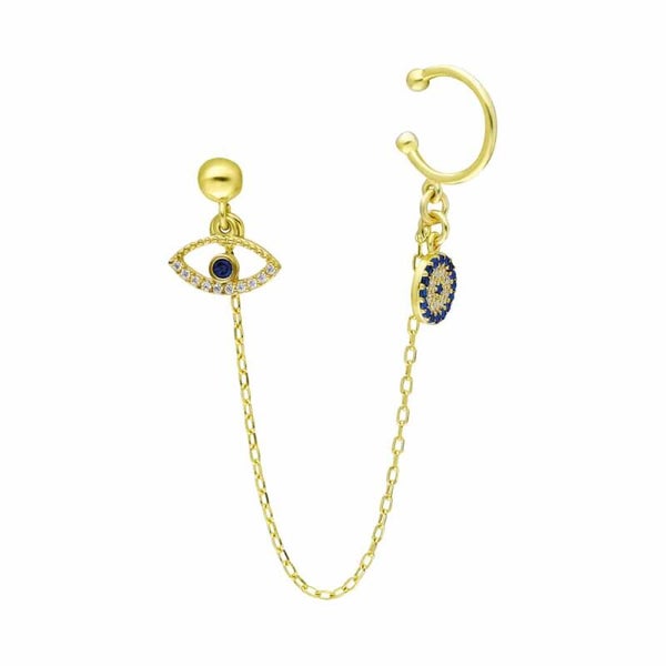 Nazar Hängende Eye Earcuff