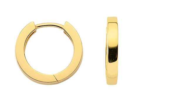 Creolen aus vergoldetem 925er Silber