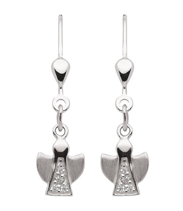 Engel Ohrhänger aus Silber