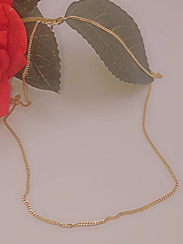 Flachpanzer Collierkette – 925 Silber (1,8 mm)