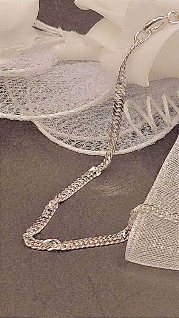 Singapur-Armband aus 925er Silber