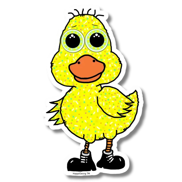 Dunungen Nugget Klistermärke