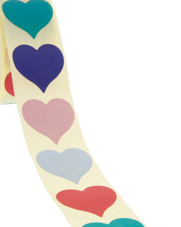 Stickers 10 stuks - Hartjes multi 3 CM
