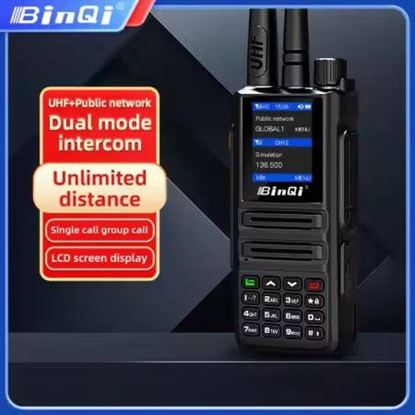 BinQi BQ-889 Dual Mode 4G POC Two Way Radio