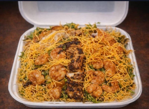 Shrimp & Salmon Salad | SMALL