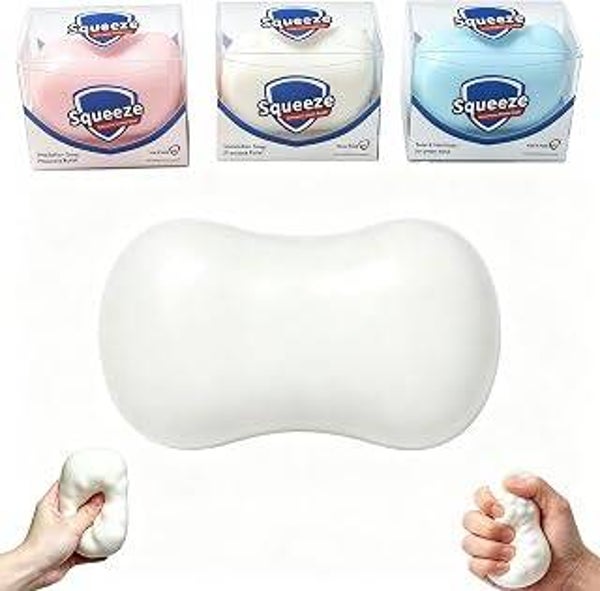 Soap Squishy Wax Layer Extra Satisfying White