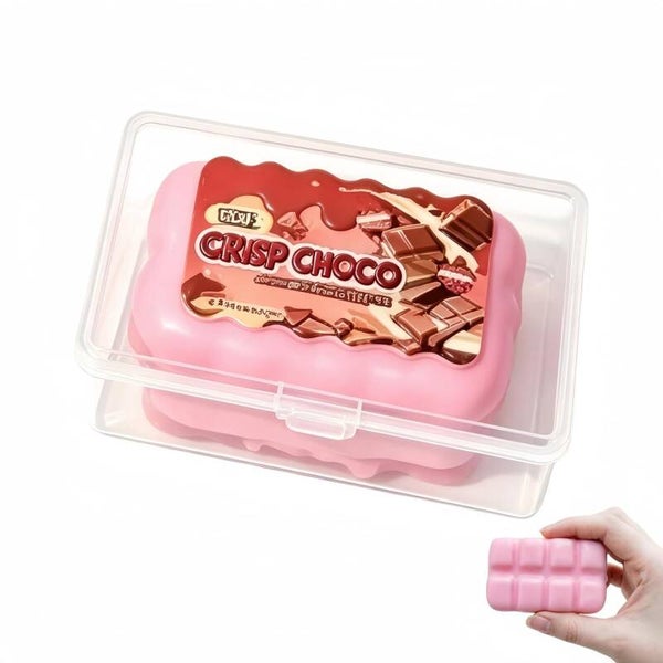 Strawberry Chocolate Squishy With Crisp Satisfying Wax layer