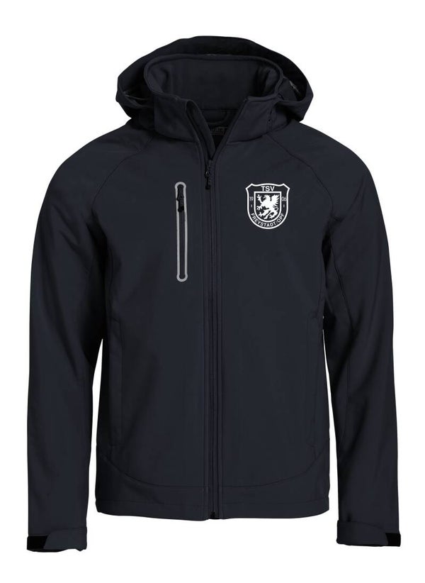 Softhelljacke MILFORD CLIQUE Unisex schwarz TSV Freystadt