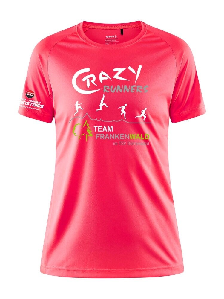 Craft Core Unify Laufshirt 25/26 Damen Crazy Runners