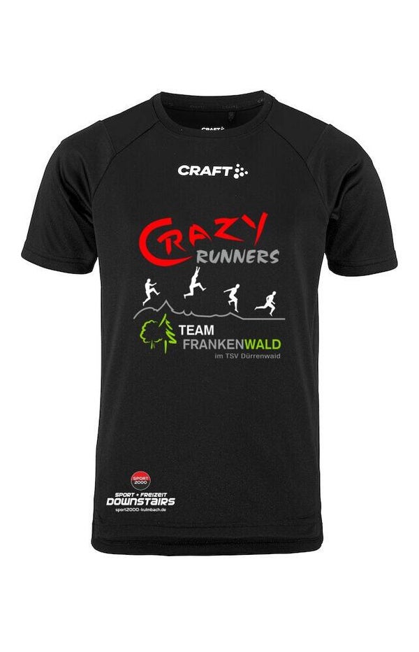 Craft Basic Laufshirt Rush 2.0 Herren Crazy Runners