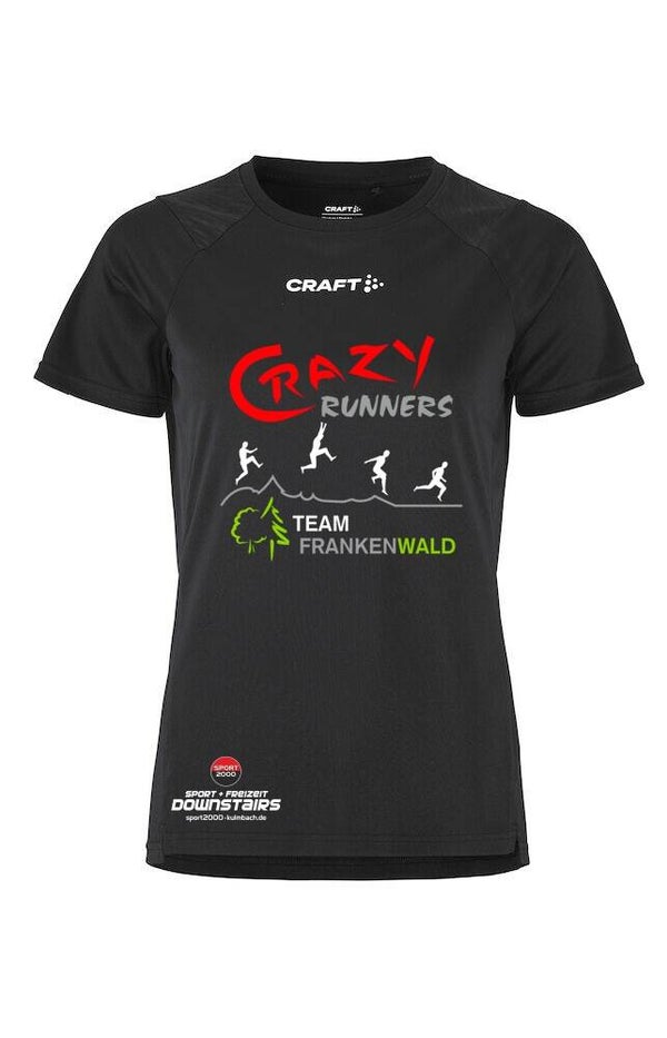 Craft Basic Laufshirt Rush 2.0 Damen Crazy Runners