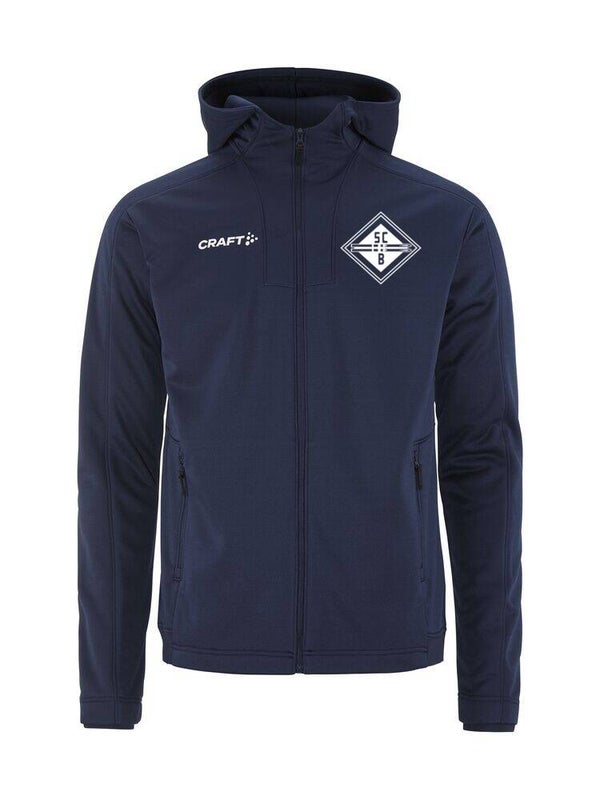 Craft Brushed Hoodie Jacke Herren/Kinder Ski-Club Bischofsgrün