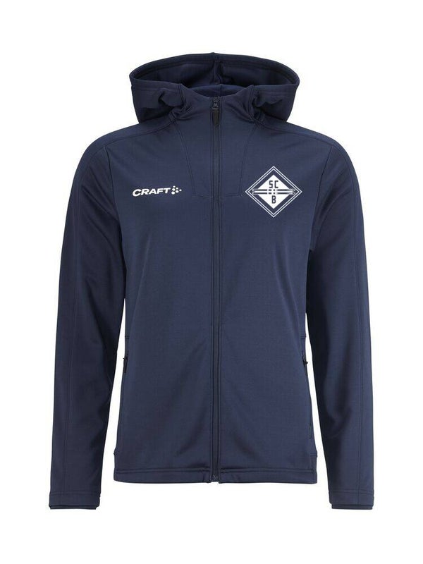 Craft Brushed Hoodie Jacke Damen Ski-Club Bischofsgrün
