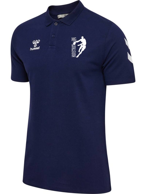 hummel hmlGO 2.0 CHEVRON POLO marine HG Kunstadt Herren/Damen