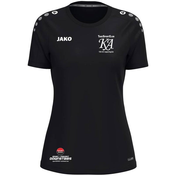 Jako ONE T-Shirt Polyester KA Lippertsgrün Damen