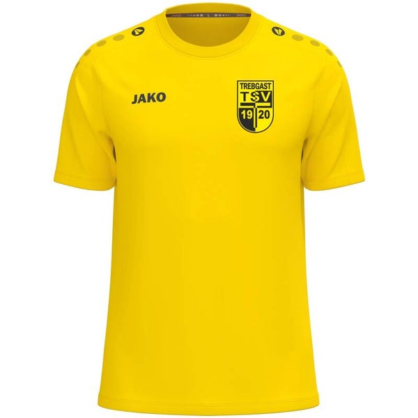 Jako ONE T-Shirt Cotton gelb TSV Trebgast Herren/Damen/Kinder