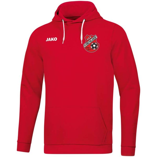 JAKO Base Kapuzensweat rot Herren FC Kirchleus