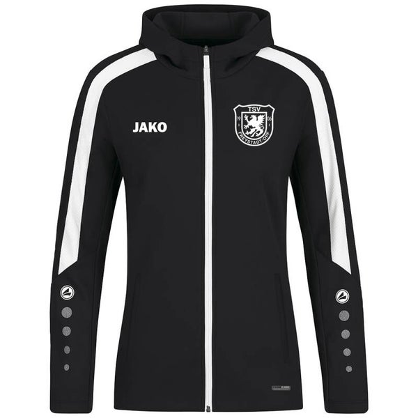 Jako Power Kapuzenjacke schwarz Damen TSV Freystadt