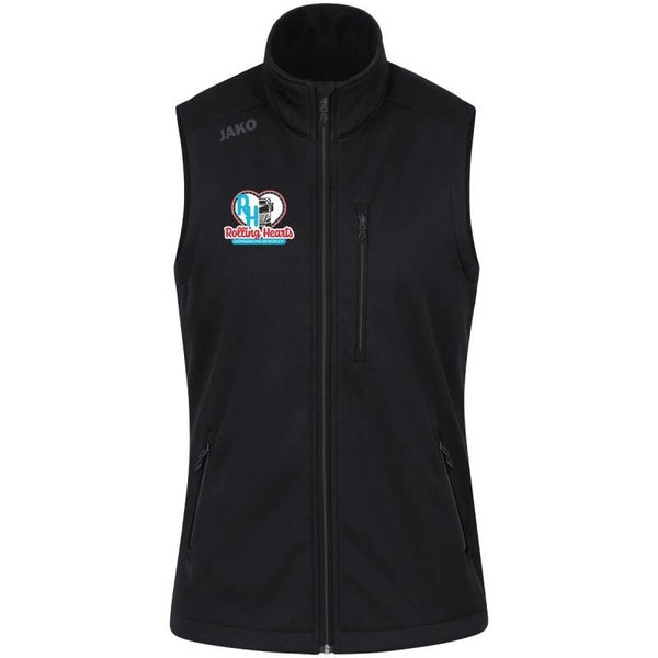 ROLLING HEARTS Softshellweste JAKO Damen schwarz