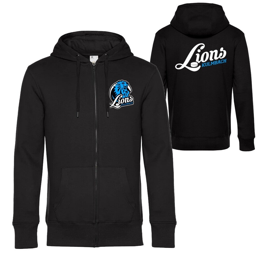 LIONS Kulmbach Crew Neck Hoodie-Jacke Herren