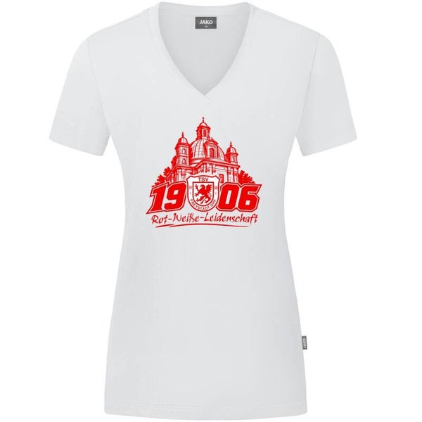 TSV Freystadt Fanshirt "Rot-Weiße-Leidenschaft" Damen weiß