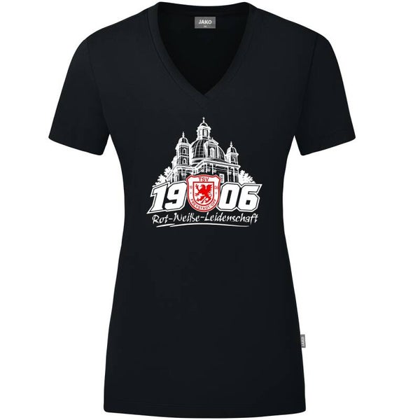 TSV Freystadt Fanshirt "Rot-Weiße-Leidenschaft" Damen schwarz
