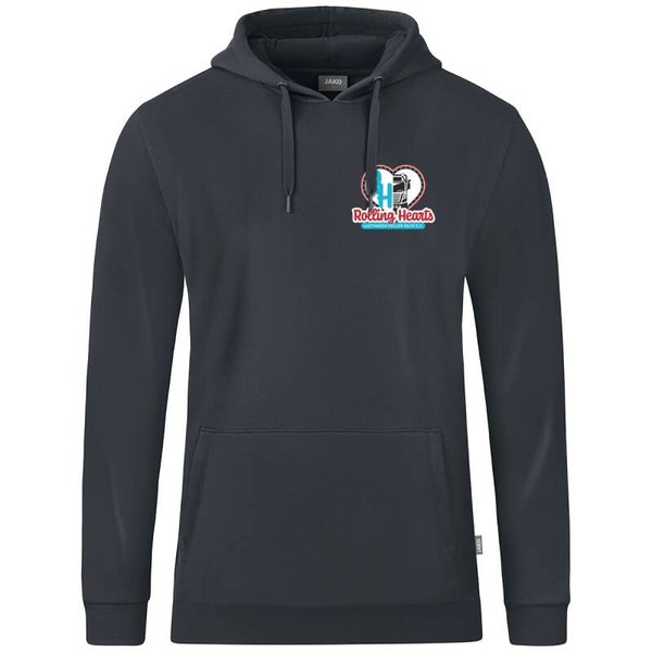 ROLLING HEARTS Hoodie JAKO Unisex/Kinder anthrazit