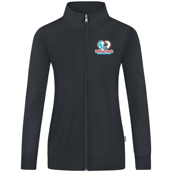 ROLLING HEARTS Sweatjacke JAKO Damen anthrazit