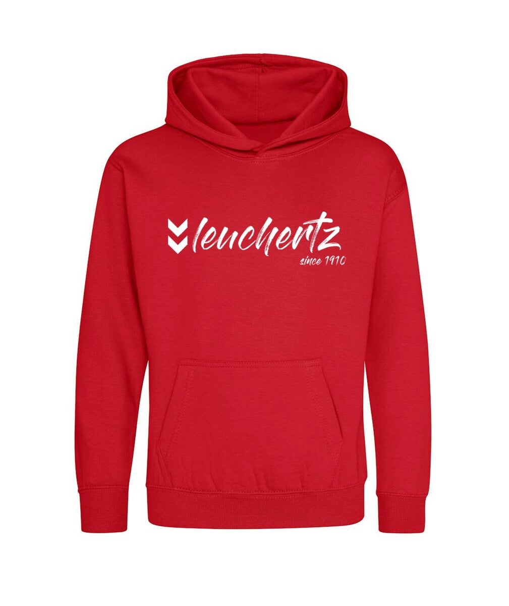 Basic Hoodie Kids "LEUCHERTZ since 1910" Kinder TV Marktleugast
