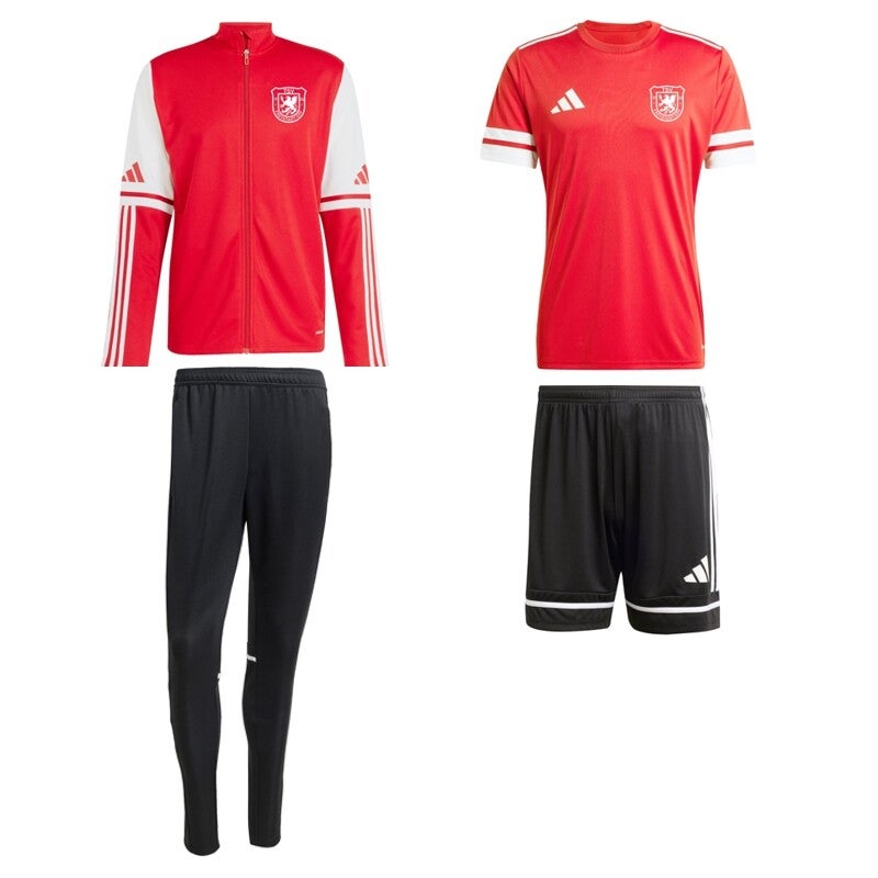 adidas SQUADRA 25 SET HERREN - Trainingsjacke, Trainingshose, Trainingsshirt und Trainingsshort TSV Freystadt