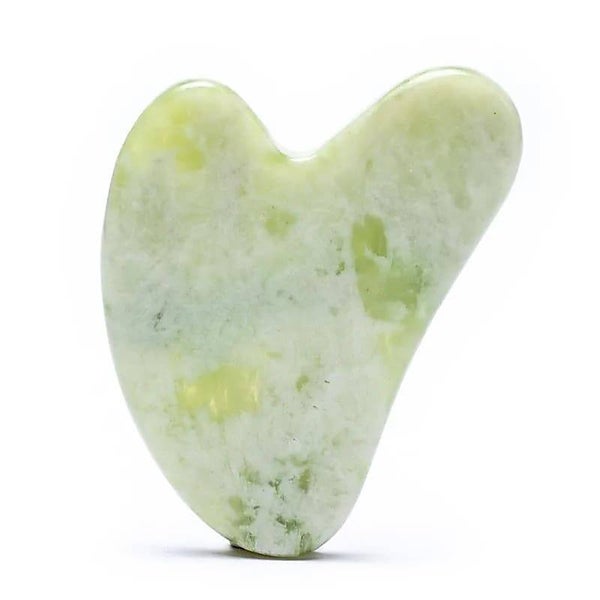 Pierre de massage Gua sha en jade Xinyi