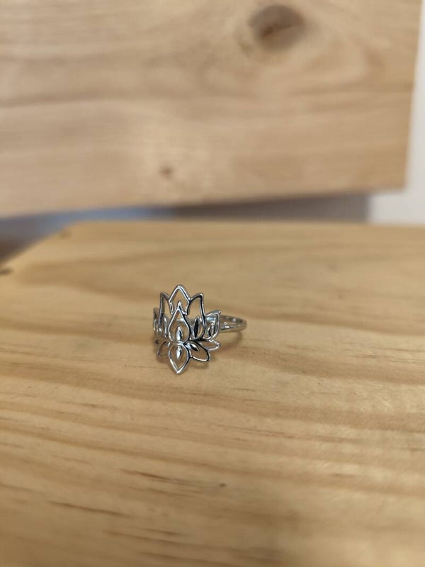 Bague fleure de lotus