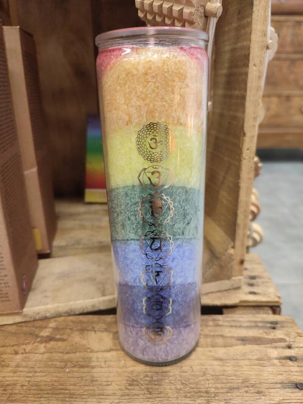 Bougie 7 chakras
